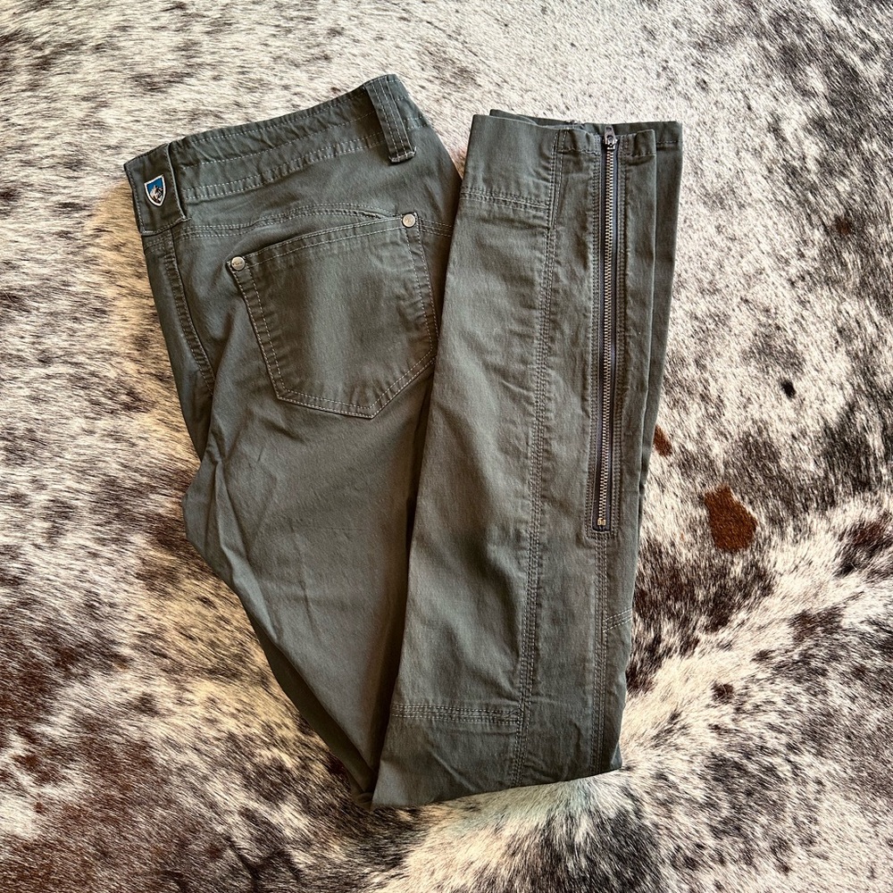 Kuhl Women's Straight Leg Pants - Forest Green